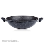 Cosmos Ceraflon Marble Series Non Stick Wok Pan