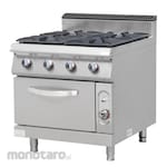 Crown Horeca Gas Stove with Oven (Kompor Gas dengan Oven)
