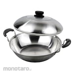 Golden Flying Fish Wok Pan Harden Stainless Steel