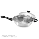 Golden Flying Fish Wok Steamer 1mm Stainless Steel (Wajan)