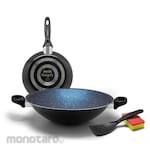 MAXIM Galaxy Set Wok30cm + Fry Pan22cm
