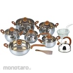 Oxone Classic Cookware Set 12+2pcs