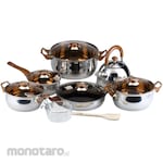 Oxone Cookware Set 12+2pcs (Set Alat Masak)