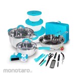 Oxone Travel Cookware Set 23pcs + Bag