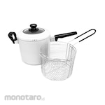 Silano Fryer Multi with Glass Lid (Wajan Goreng)