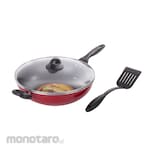 Supra Stir Wok + Glass Lid + Nylon Spatula