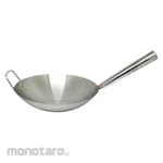 TLC Wok Stainless Steel 1 Handle (Wajan Cekung)