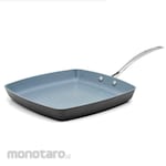 Ecopan Grill Pan Square Hard Anodize