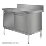 EZY Stainless Cabinet Swing Door with Splashback