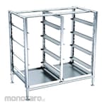 Ezy Stainless Double Undercounter Glass Rack