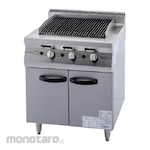 GETRA Gas Lava Rock + Cabinet