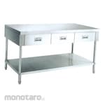 GETRA Table Working with Drawers (Meja Kerja Dapur)
