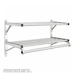 GLARO Wall-Mount Garment Rod