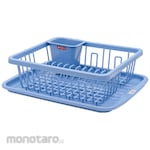 Lion Star Flora Dish Rack with Tray (Rak Piring)
