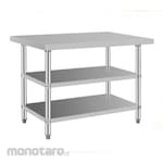 Non Brand Meja Dapur 2 Susun Stainless Steel 304