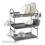 STORA Rak Piring Aluminium