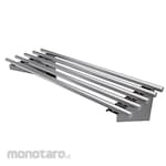Simply Stainless Pipe Wall Shelf