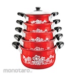 Colan Maxi Pot with White Printing