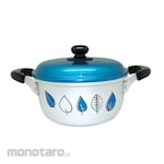 Colan Potage Sablon Autumn Leaves Pot with Double Handle