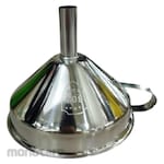 TLC Funnel with Screen Stainless Steel (Corong Dapur)