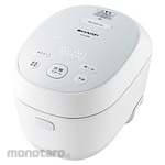 Sharp Rice Cooker KS-HF05B-W White [3 cups /IH] (Penanak Nasi)