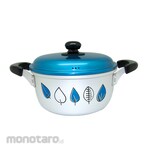 Colan Potage Sablon Autumn Leaves Pot with Double Handle