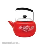 Colan Red Lumi Kettle with White Printing