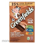 Greenfields Susu UHT Choco Less Sugar
