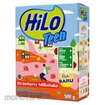 HILO Teen Susu Bubuk Strawberry Milkshake