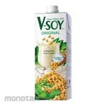 V-Soy Susu Kedelai Botol Gelas