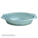 Ecotren Aluminium Foil Tray Oval + Lid (Wadah Aluminium)