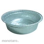 Ecotren Aluminium Foil Tray Round + Lid (Wadah Aluminium)