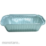 Ecotren Aluminium Foil Tray Square + Lid (Wadah Aluminium)