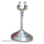 TLC Number Stand with Heavy Cast Base Deluxe S/S Rod Hard Clip at Top