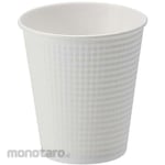 EBM Paper Cup White Embossed (Gelas Kertas)