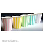 Nippon SUNLEO Paper Stripped Cup for Business Use (Gelas Kertas)