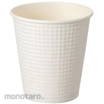 SUNNUP Paper Cup White Embossed (Gelas Kertas)
