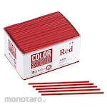 MT-TORIMATSU Straight Straw Naked Red (Sedotan)