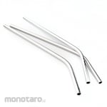 TANICA Straw Curved Stainless Steel 18/8 (Sedotan)