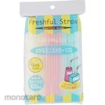 TORUNE Flexible Straw Mini 100P (Sedotan Tekuk)