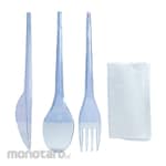 Suapi Sendok Alat Makan Set Plastik (Disposable Spoon)