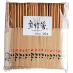 Daikoku Industry Sumpit Bambu Hitam (Sumpit Sekali Pakai)