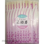 Daiwa Bussan Sumpit Aspen Marshal Small Flower Weather (Hashi Sekali Pakai)