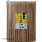 Daiwa Bussan Sumpit Bambu Soot Tenka Tanpa Kemasan Isi 100 (Sumpit Sekali Pakai)