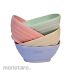 Freemir Wheat Stripe Square Bowl Set