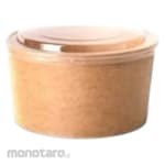 Non Brand Brown Paper Salad Bowl