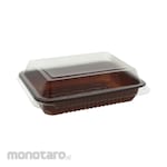 Non Brand Mika Box Brownies (Tempat Makanan Plastik)
