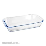 Fremoro Rectangular Baking Tray with Handle (Loyang Kaca Persegi Panjang)