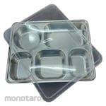 TLC Food Tray 5 Compartment S/S 304
