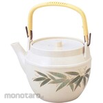 EBM Heat-Resistant Teapot Shino Two-Color Bamboo Grass